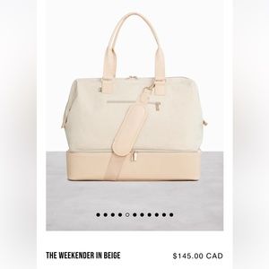 BÉIS Weekender bag on beige